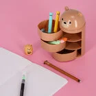Schreibtisch-Organizer- Aww-Rganiser TEDDY BEAR Poly 8,2x8,2x16cm