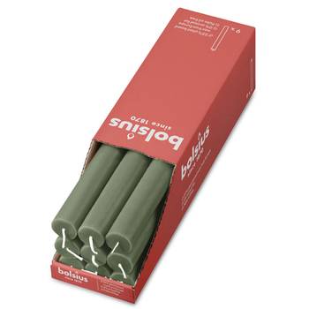 csm_884101_Product_50529ca4f6 9er-Pack Haushaltskerze RUSTIK Olivgrün 2,3x2,3x27cm