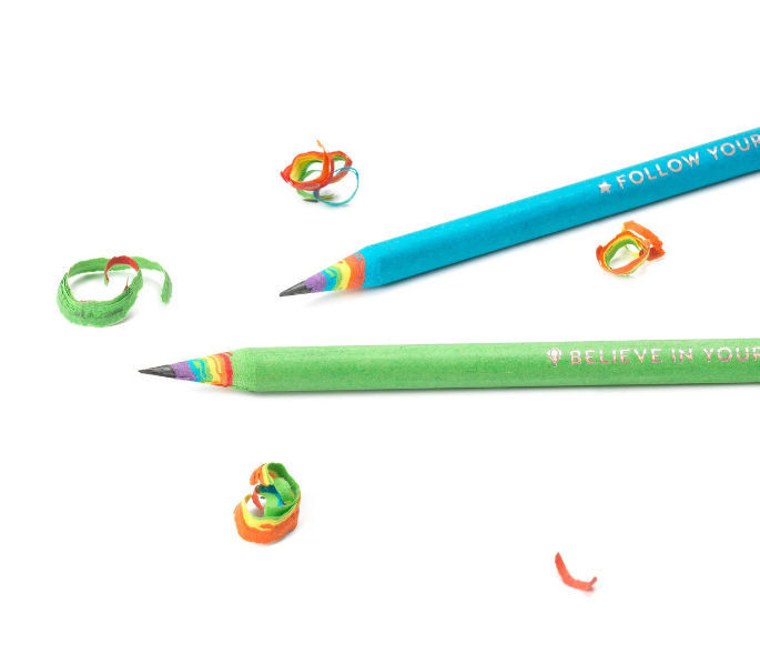 3wbE2deCMhgCJm HB-Bleistifte - Happiness for Every Day 6er Set aus Recycling-Papier