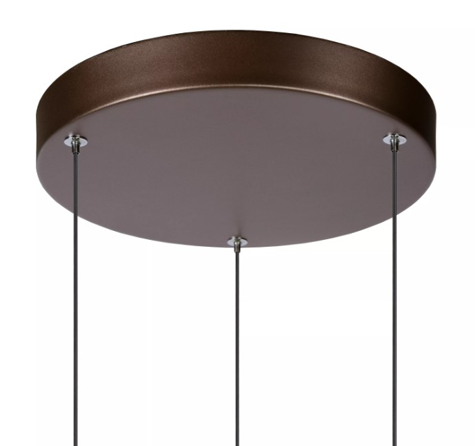 4Xt4zTrCwmRNqI Pendelleuchte MARGARY Aluminium 3x4W 433lm 2700K Warmweiß 28x28x169cm