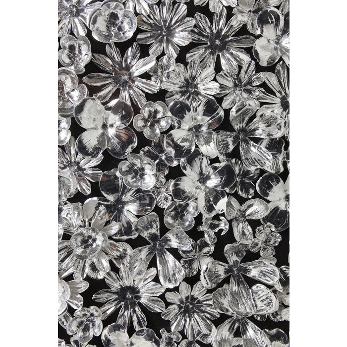 6qw3pAVWnZ6GzU Objektbild Silver Flower 100x100x8cm
