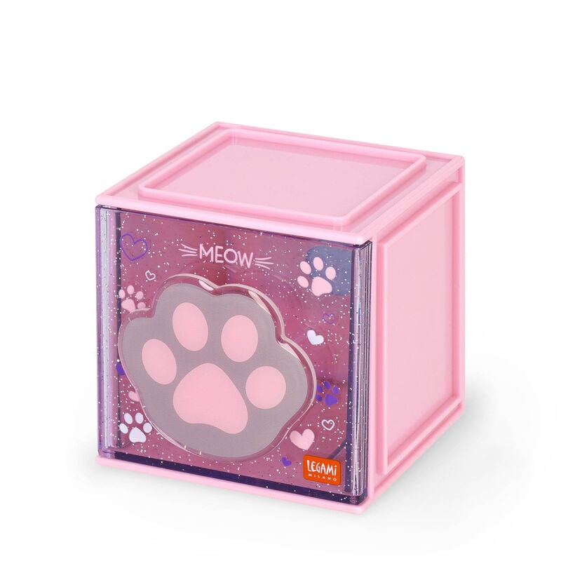 Erweiterbare Schreibtischbox - Cutie Cube KITTY