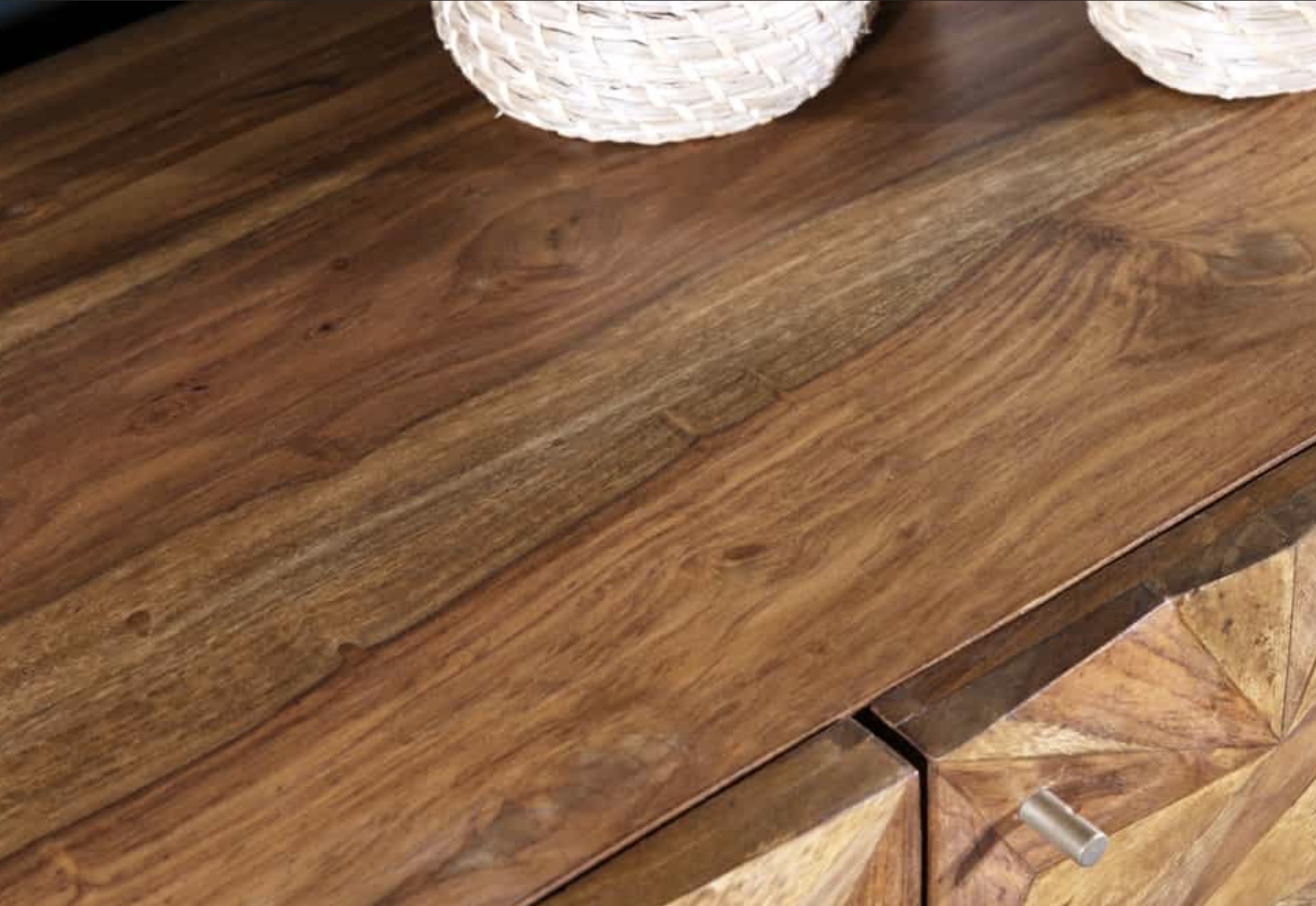 IMG_0459 Sideboard ALPINE Sheeshamholz Metall Matt-Gold handgearbeitet Unikat 145x43x73cm