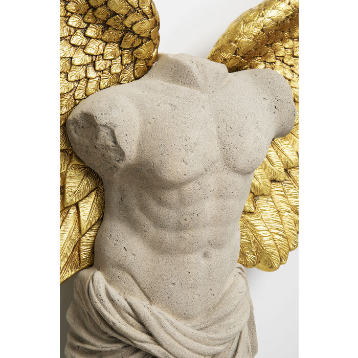 5pXgbCVRPXcRlh Wandobjekt Guardian Angel Male handgearbeitet Unikat 71x124x17,8cm