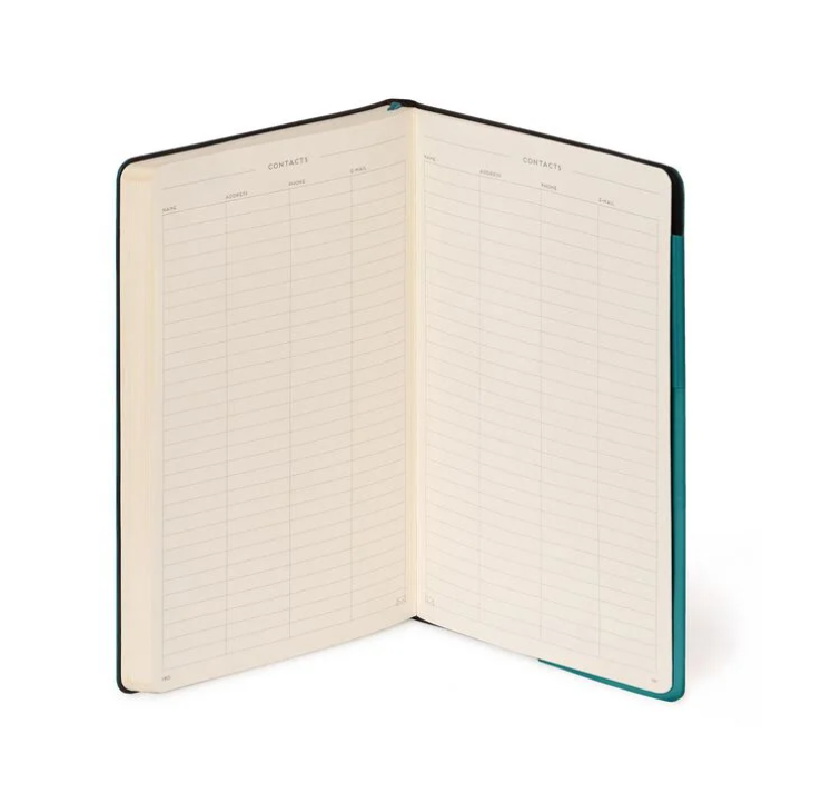 5ks8y68scDPctC Liniertes Notizbuch - Medium - My Notebook 13x21cm 192 nummerierte Seiten Malachite Green Grün