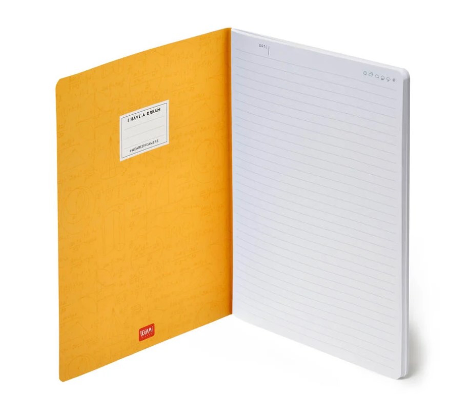 1UkiIiFMZYCHC1 Liniertes Notizbuch - Large B5 - My Notebook 18,5x24,8cm 100 Seiten Genius