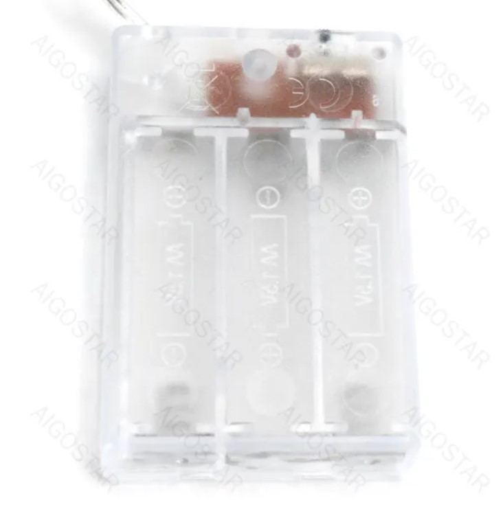 4fUZYiQNmWnuss Batteriebetriebene LED Rentier-Lichterkette mit transparenten IP20 0,3x1,5m