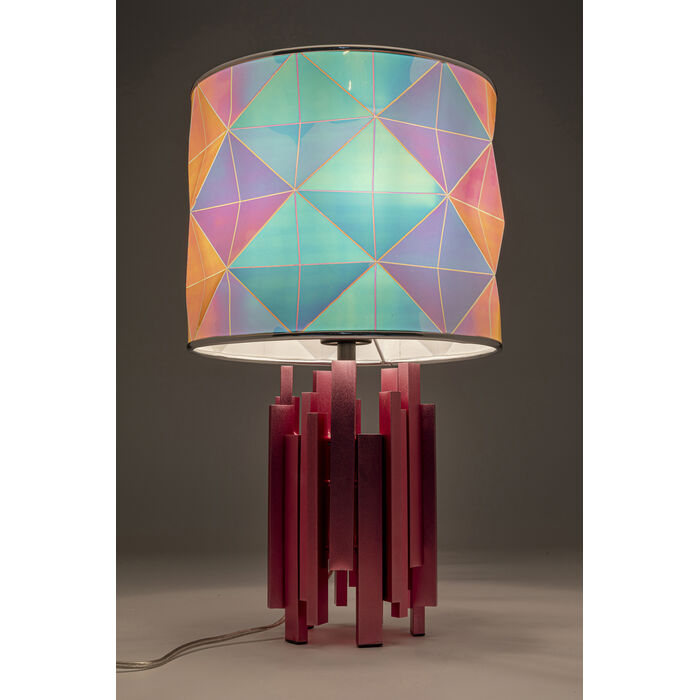 Tischleuchte COACHELLA COLORE Stahl 27x27x45cm Tischleuchte COACHELLA COLORE Stahl 27x27x45cm