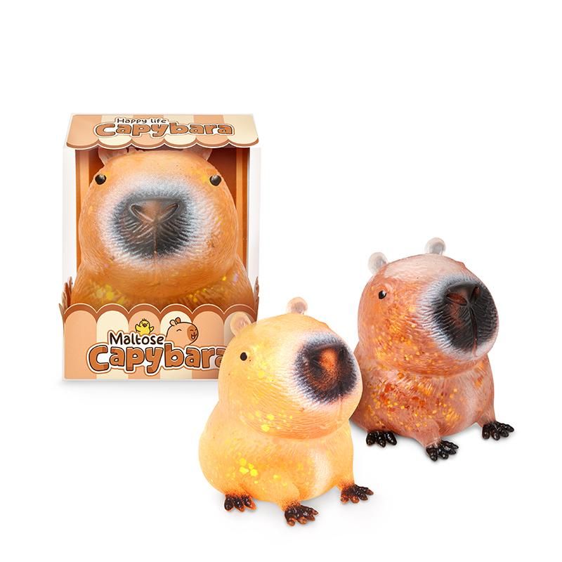 Happy Life Glitzer Maltose Capybara 6,2x6,0x8,4cm