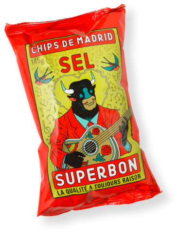 Superbon Chips SALT 135g