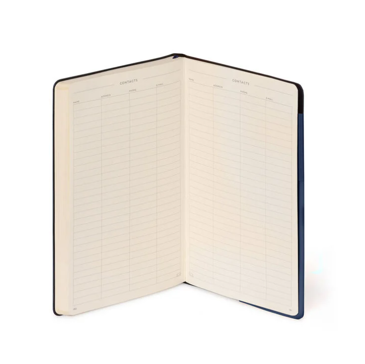 5NJL8QDnuMk1ns Liniertes Notizbuch - Medium - My Notebook 13x21cm 192 nummerierte Seiten Galactic Blue Blau