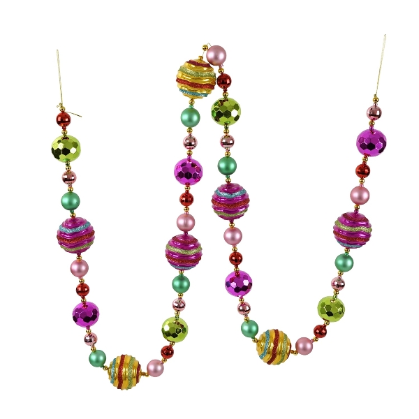 Kugelgirlande SHINE Mehrfarbig  270x8x8 cm