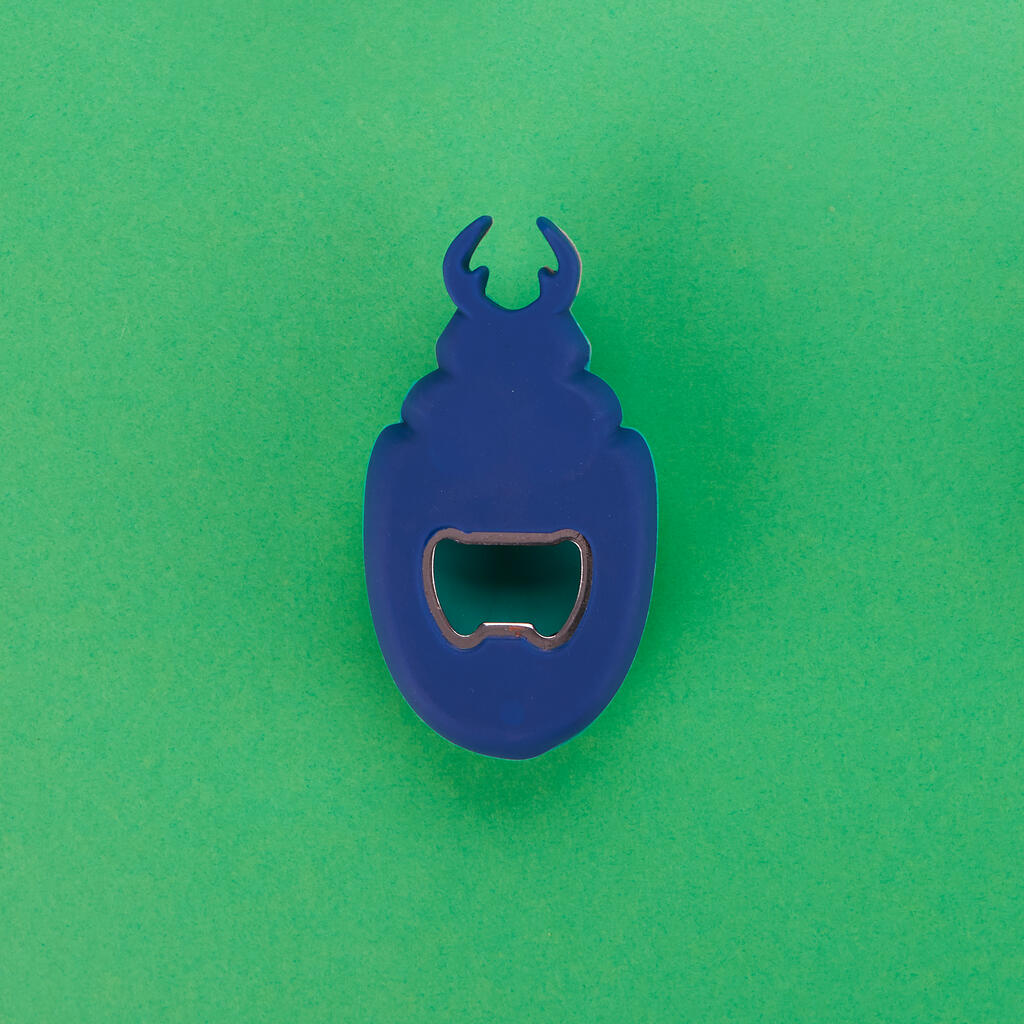 Flaschenöffner THE BEETLES Silikon Metall Magnetisch 5,5x3x9cm