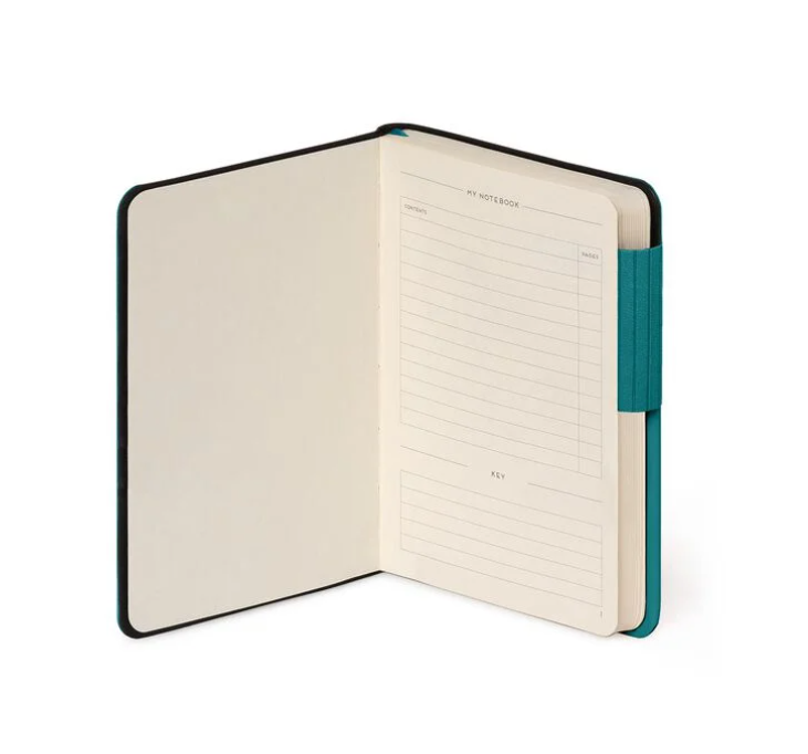 12Bcs2uryamAe0 Liniertes Notizbuch - Small - My Notebook 9,5x13,5cm 192 nummerierte Seiten Malachite Green Grün