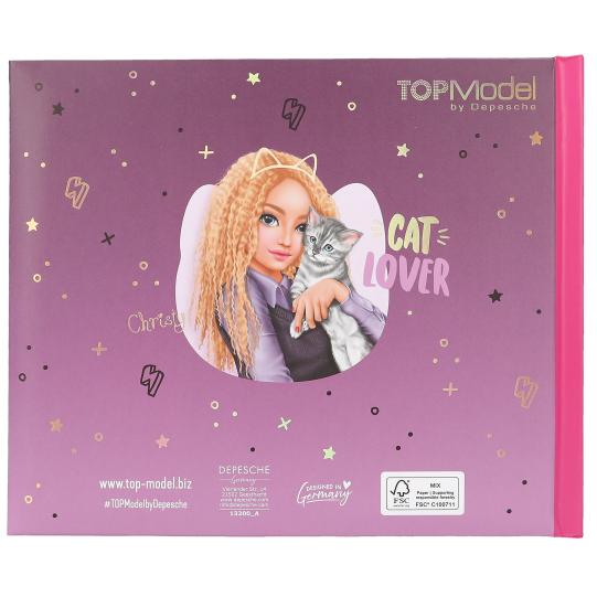 TOPModel Freundebuch REBEL KITTY