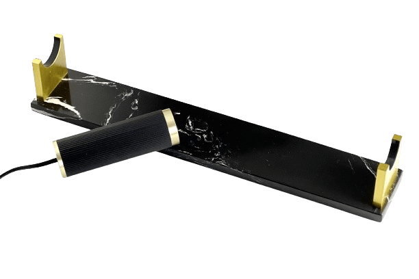 Lampensockel für MITB-Leuchten Marmor Gold