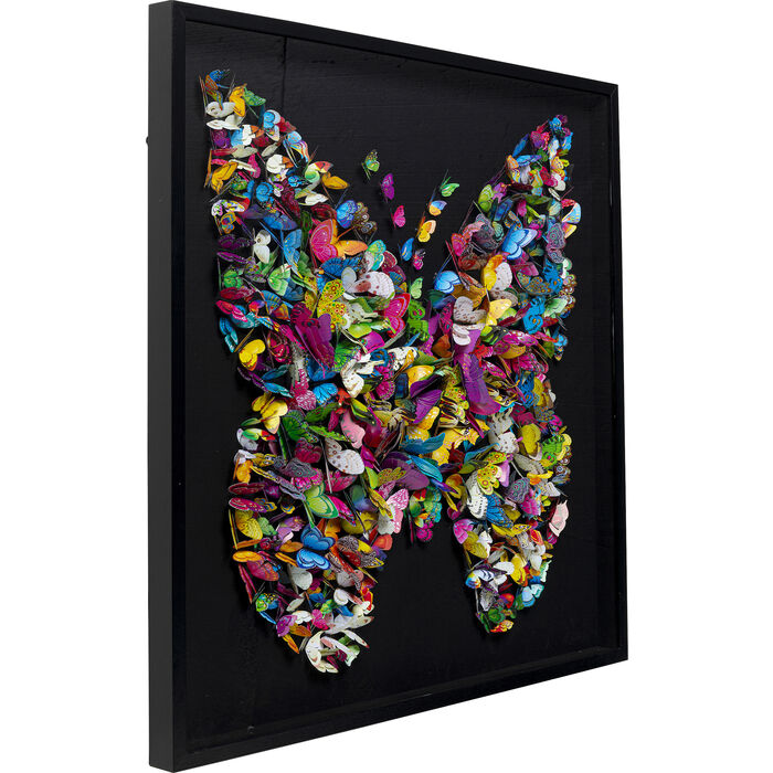 KARE-51628-master-a-700x700 Deko Rahmen Farfalla 120x120x6cm