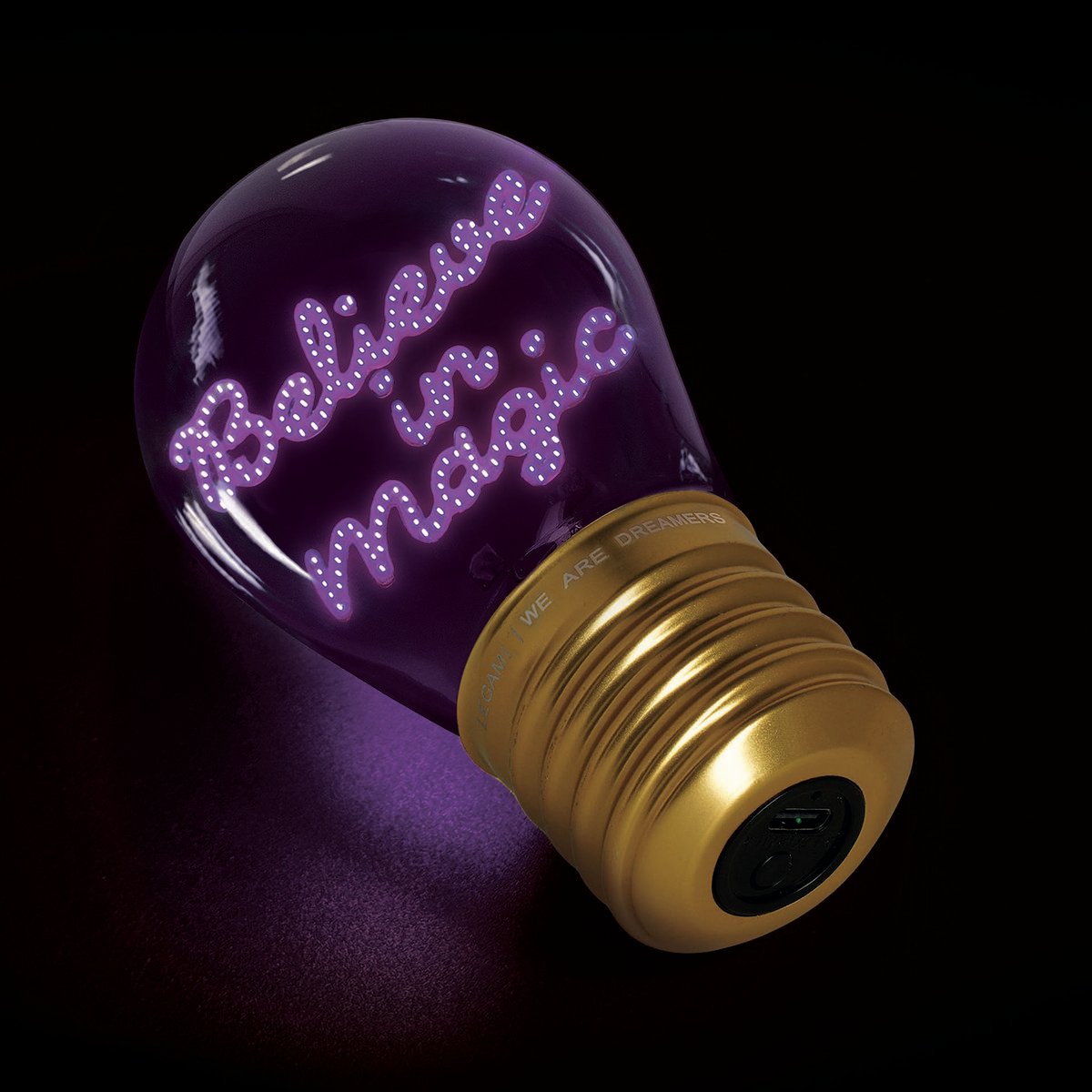 Tischlampe in Glühbirnenform - Bulb Fiction - Believe in Magic Tischlampe in Glühbirnenform - Bulb Fiction - Believe in Magic