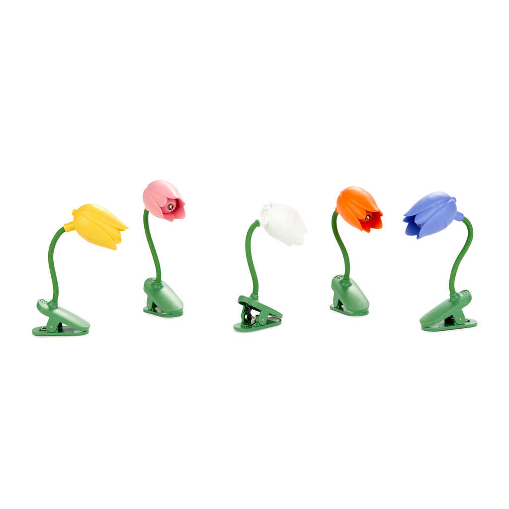 Leselampe TULIP Tulpe Kunststoff Batteriebetrieben 4,3x2,5x11cm