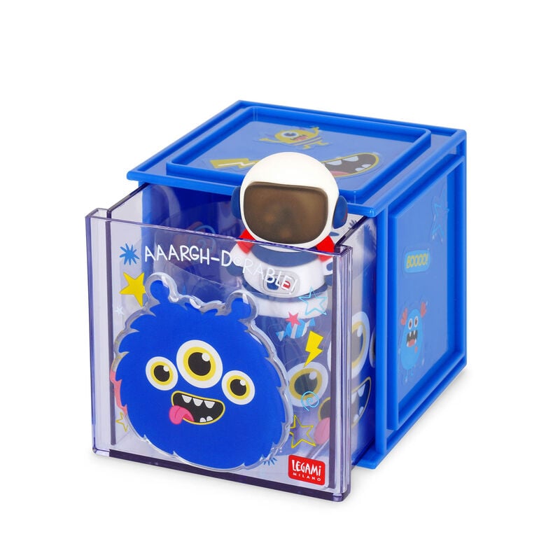 Erweiterbare Schreibtischbox -Cutie Cube MONSTER