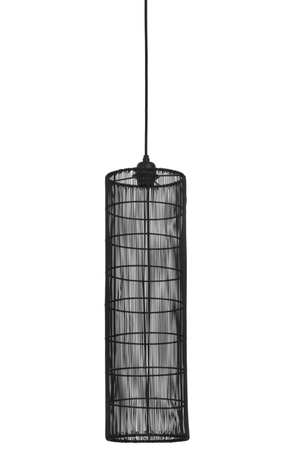 3095112_1 Hängeleuchte SYTHA Metall Matt-Schwarz E27 19x19x60cm