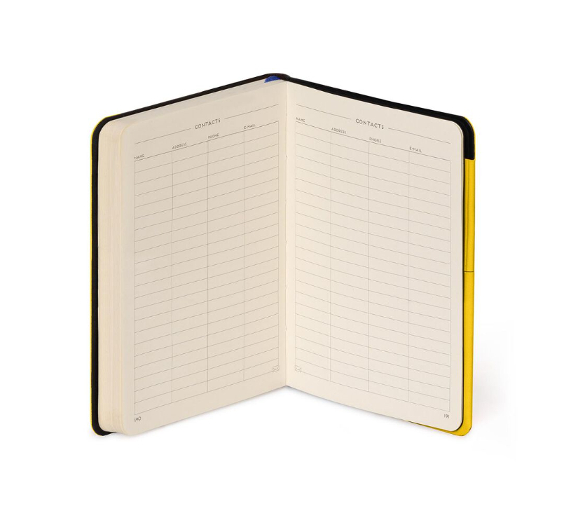 5xVpdxTN0ayKox Liniertes Notizbuch - Small - My Notebook 9,5x13,5cm 192 nummerierte Seiten Yellow Freesia Gelb