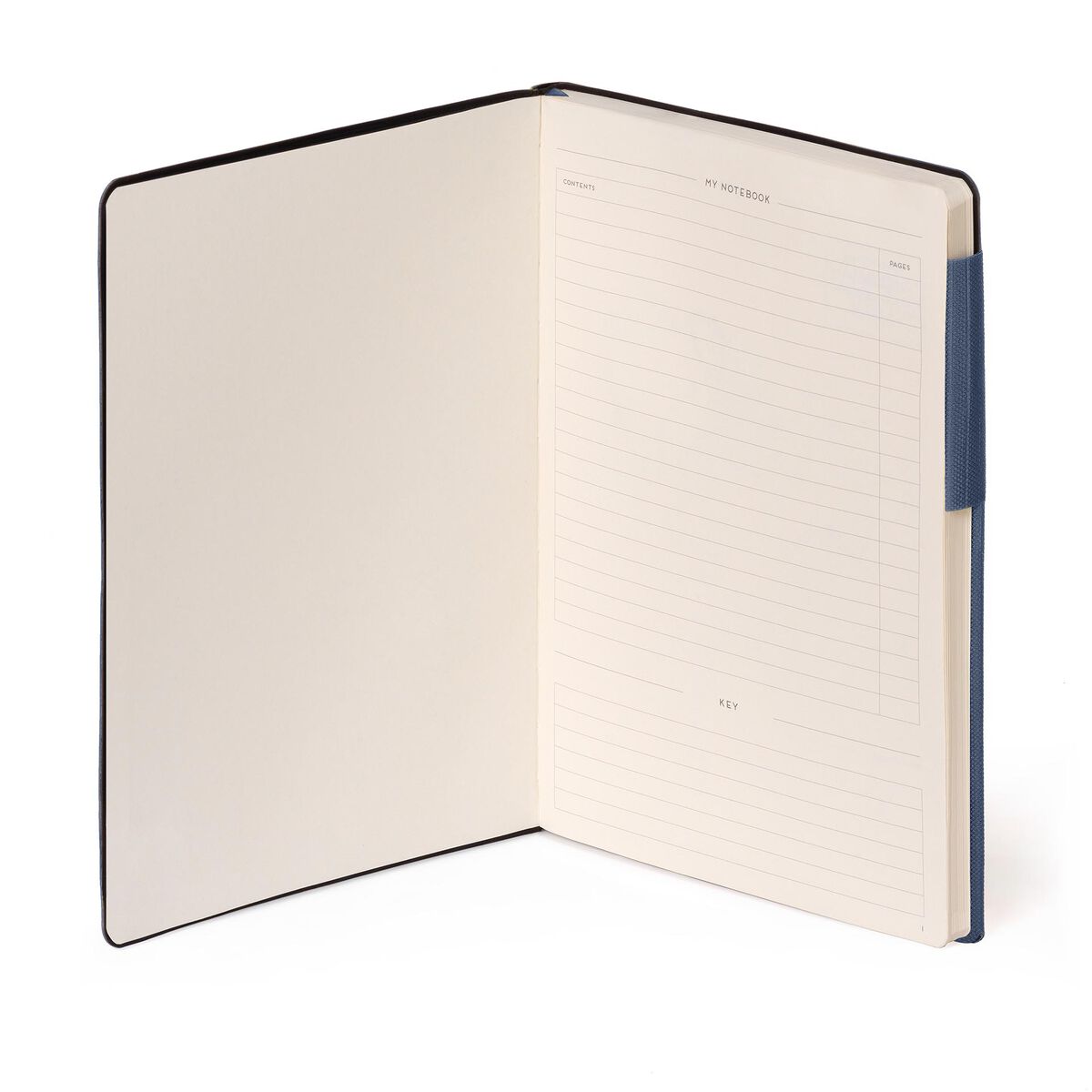 1l511Q4TGIWHG0 Liniertes Notizbuch - Large - My Notebook 17,5x24,3cm 192 nummerierte Seiten Galactic Blue Blau