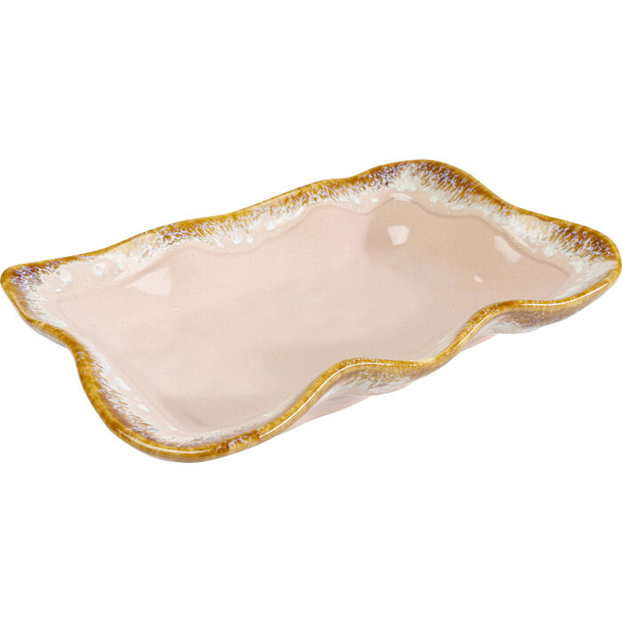 3isSQXAah2Zw2k Servierplatte NALA Rosa spülmaschinengeeignet 3,7x25,9x16,9cm