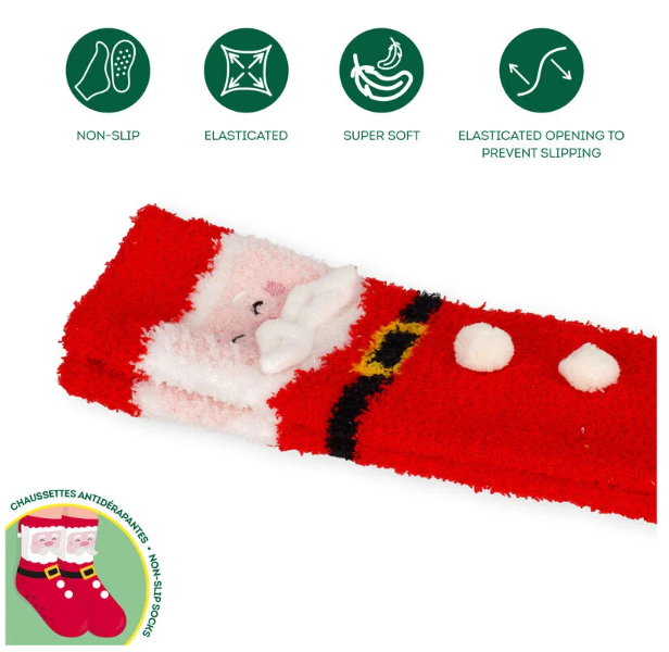 Non Slip Socks - It's a Match - Weihnachtsmann