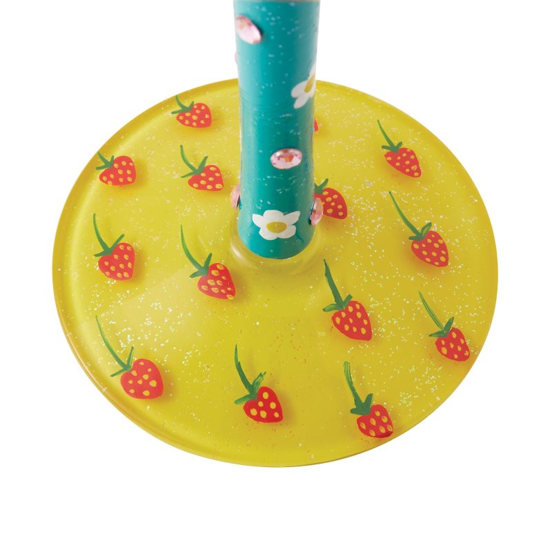 Weinglas STRAWBERRY PATCH by Lolita handbemalt Unikat 444ml 10x10x12,5cm