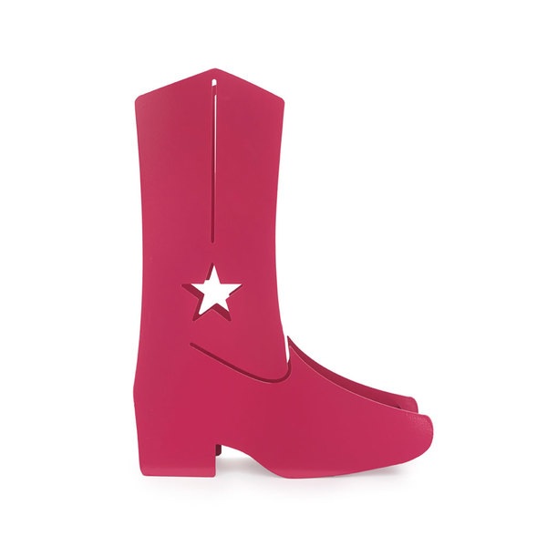 Schirmständer PINK COUNTRY BOOT Metall 12x30x40cm