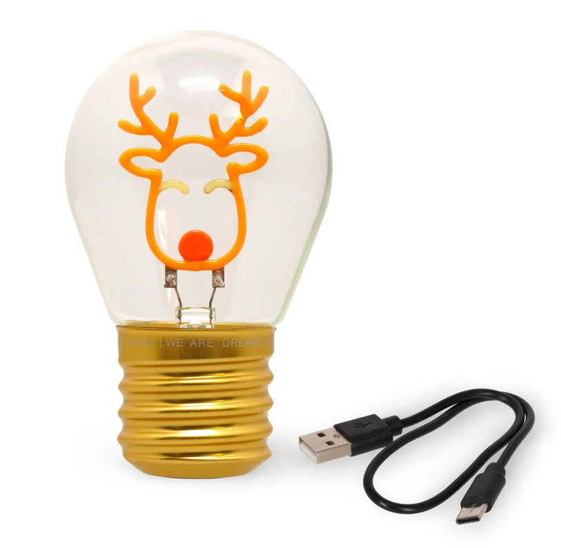 Tischlampe in Glühbirnenform - Bulb Fiction - Rentier