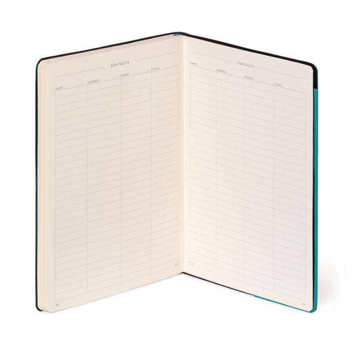 5RcNPe85bG08qz Liniertes Notizbuch - Large - My Notebook 17,5x24,3cm 192 nummerierte Seiten Malachite Green Grün