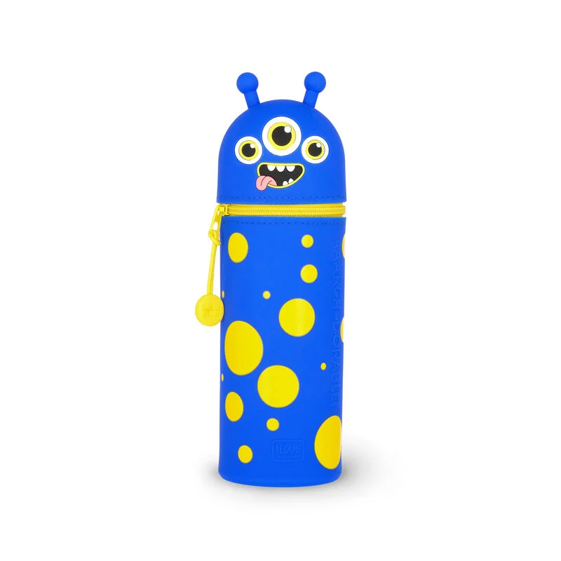 2 in 1 Silicone Pencil Case  Kawaii  Monster