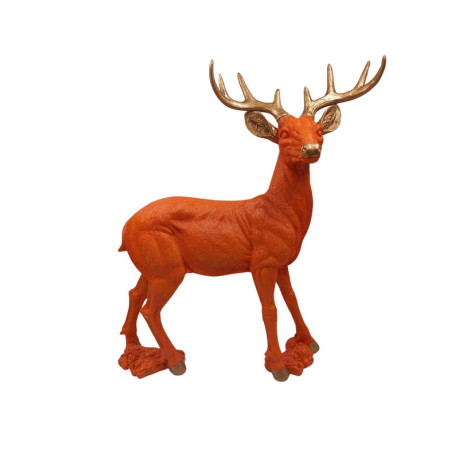 Hirsch orange 53x18,6x66,5cm