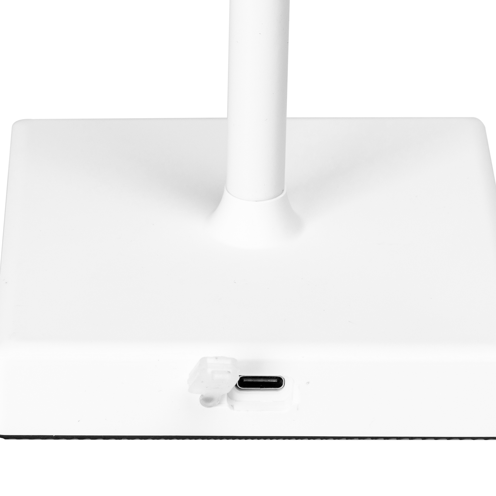 Akku-Tischleuchte DIMM Aluminium Silber 4W 400lm RGB+CCT Touch Dimming 13x13x38cm