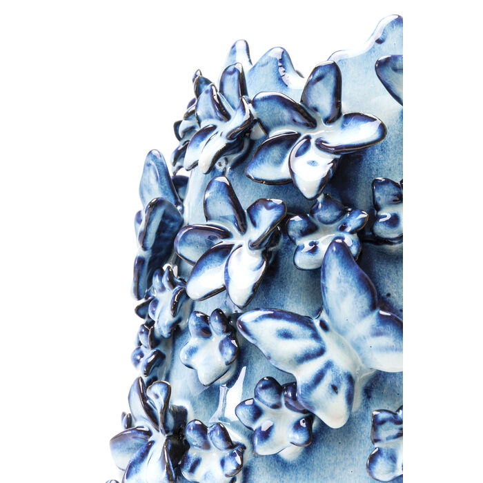 8raTJybcEQWRNx Vase Butterflies Lightblue 35,5x23x23cm