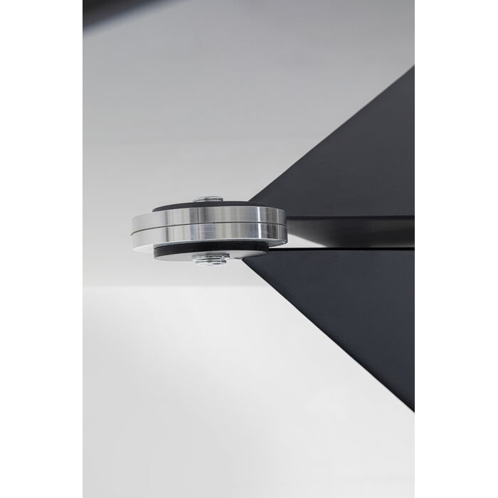Tisch GLORIA Glas Stahl Schwarz 200x100x75cm Tisch GLORIA Glas Stahl Schwarz 200x100x75cm