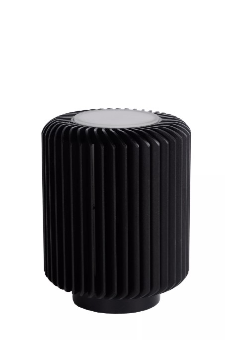 260RNMrmoVJ3nF Tischleuchte TURBIN Aluminium 5W 400lm 3000K Warmweiß dimmbar 10,6x10,6x13,7cm