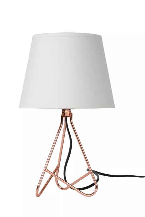 Tischleuchte GITTA Metall E14 17x17x30cm