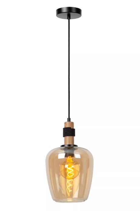 Pendelleuchte ILONA Glas 1xE27 dimmbar