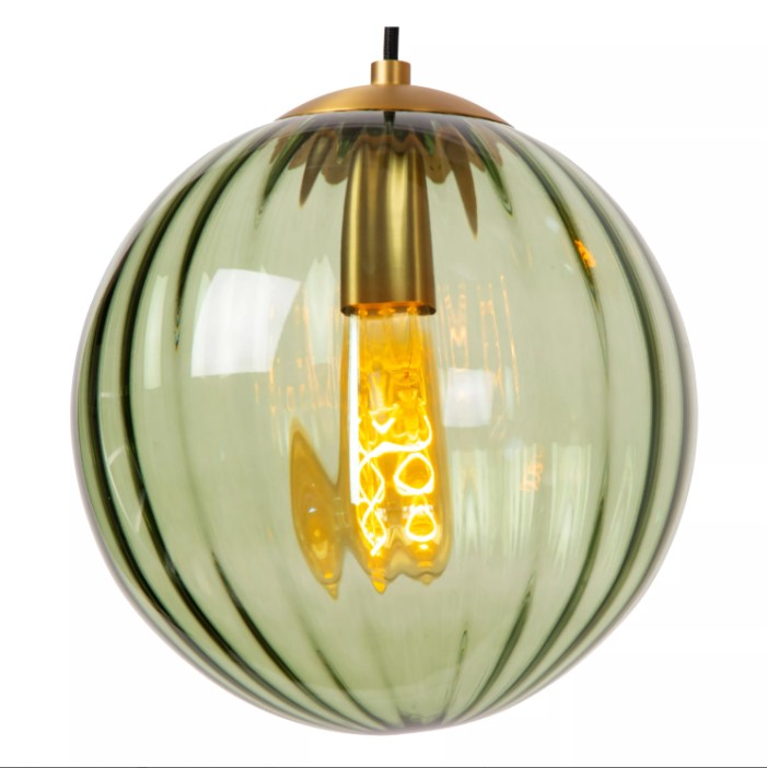 Pendelleuchte MONSARAZ Rund Glas E27 dimmbar