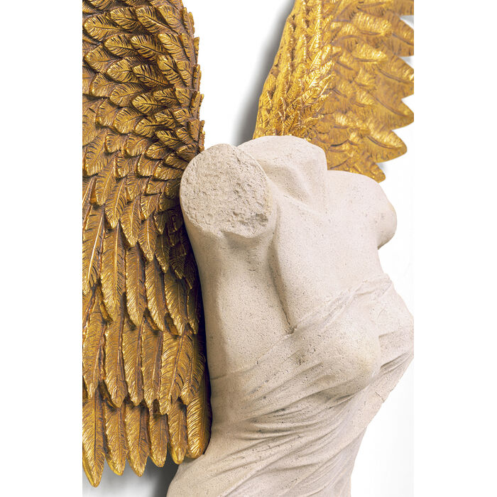 Wandobjekt GUARDIEN ANGEL FEMALE handgearbeitet Unikat 203x140cm Wandobjekt GUARDIEN ANGEL FEMALE handgearbeitet Unikat 203x140cm