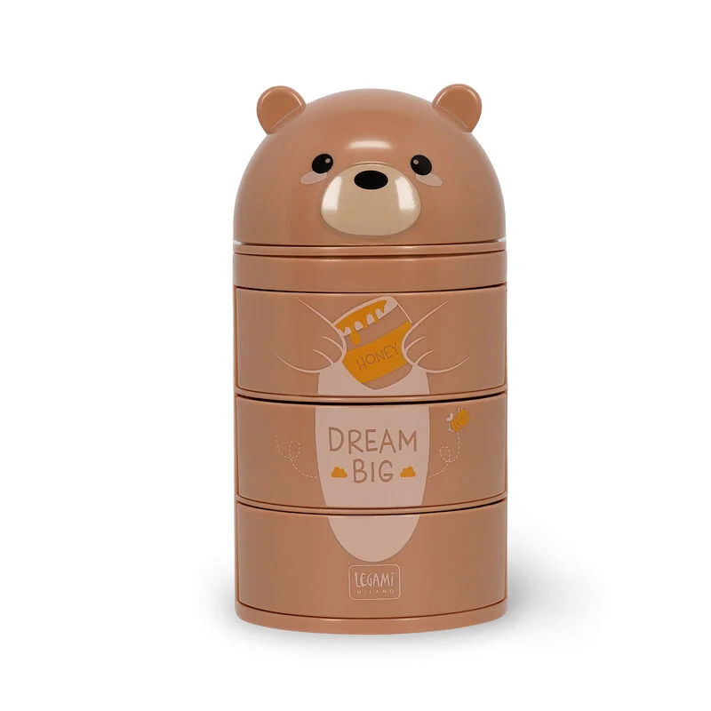 Schreibtisch-Organizer- Aww-Rganiser TEDDY BEAR Poly 8,2x8,2x16cm