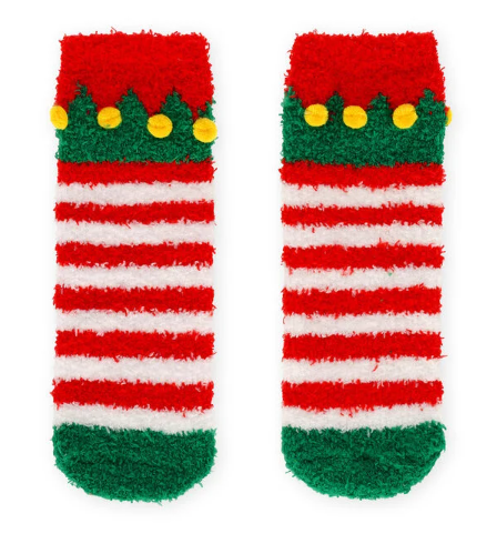 Non Slip Socks - It's a Match - Elf