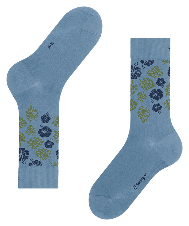 Herrensocken ALOHA BREEZE Baumwoll-Mix sky blue 40-46 