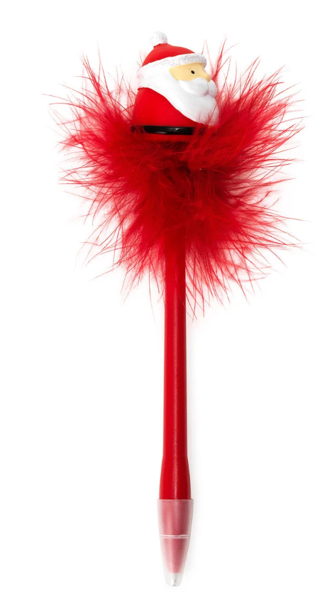 WRITING IS MAGIC Leuchtender Kugelschreiber - Weihnachtsmann