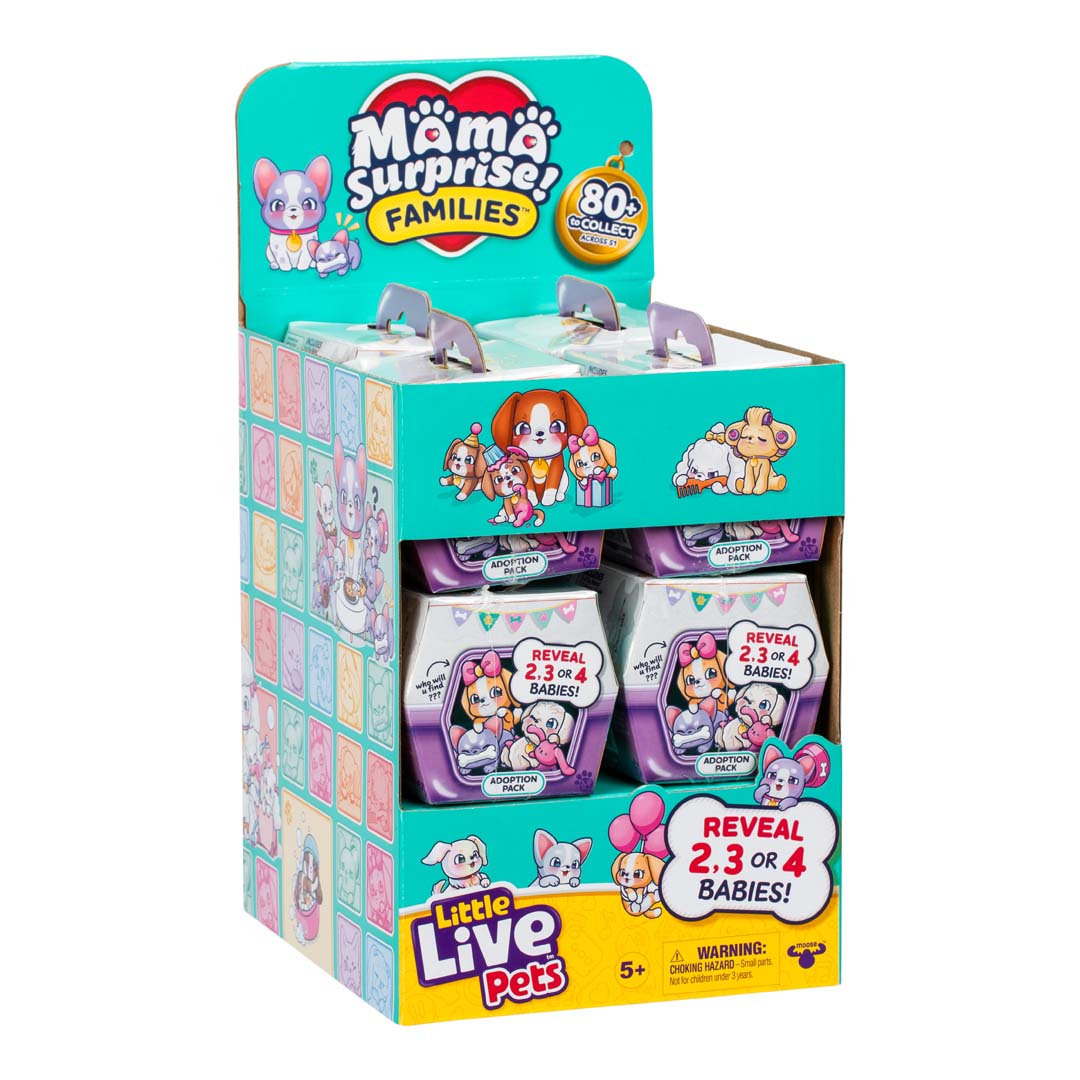 Little Live Pets: Mama Surprise Families PUPPY ADOPTION S1 7,3x8x8,5cm