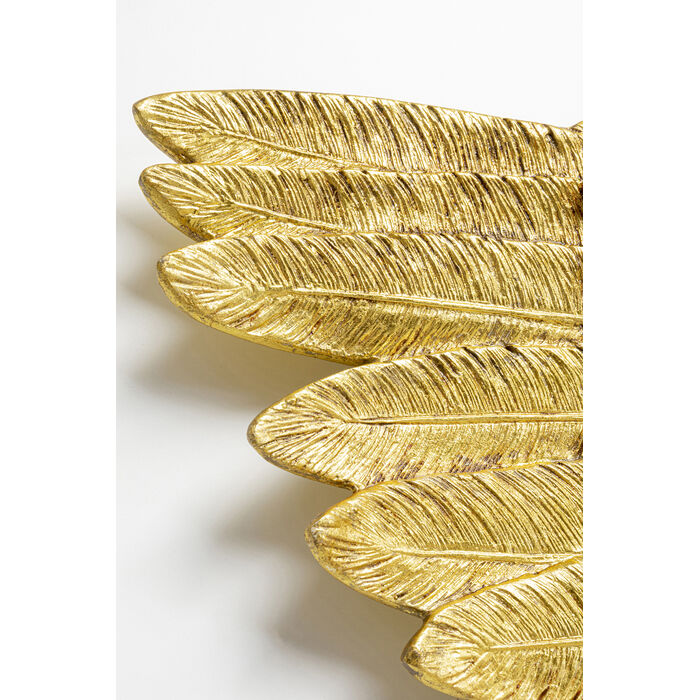 Wandobjekt GUARDIEN ANGEL FEMALE handgearbeitet Unikat 124x71cm