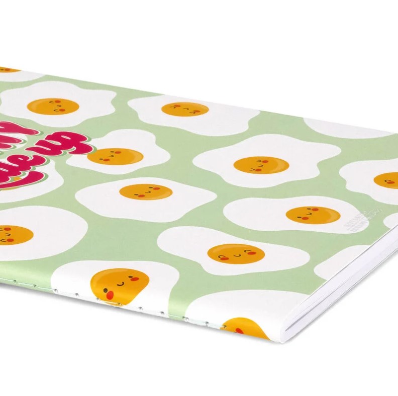 2ZJJSNOlxyCWbl Liniertes Notizbuch - Large B5 - My Notebook 18,5x24,8cm 100 Seiten Egg